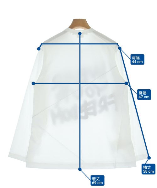 COMME des GARCONS COMME des GARCONS（コムデギャルソンコムデギャルソン）Tシャツ・カットソー 白 サイズ:S レディース/2200665090042