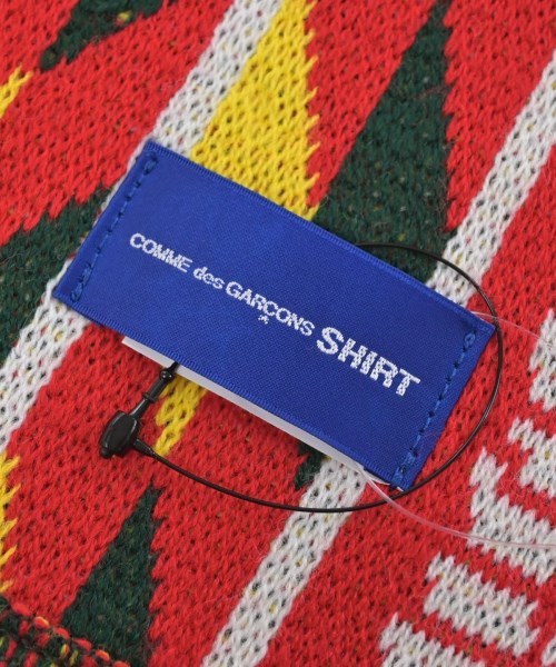 COMME des GARCONS SHIRT（コムデギャルソンシャツ）マフラー 赤 サイズ:- メンズ/2200665697043