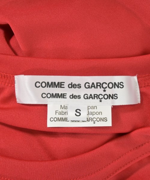 COMME des GARCONS COMME des GARCONS（コムデギャルソンコムデギャルソン）Tシャツ・カットソー 赤 サイズ:S レディース/2200665705144