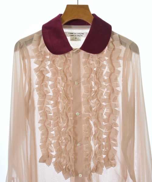 COMME des GARCONS COMME des GARCONS（コムデギャルソンコムデギャルソン）カジュアルシャツ ピンク サイズ:XS レディース/2200665766336