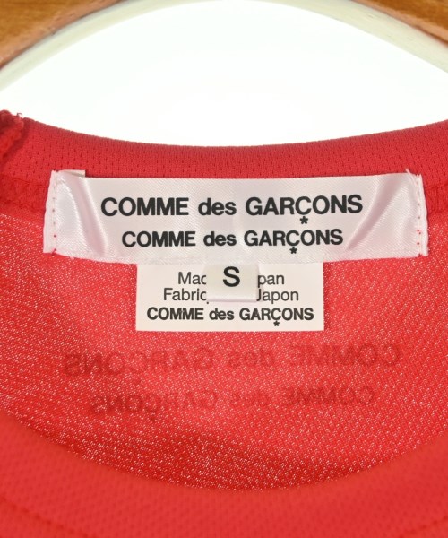 COMME des GARCONS COMME des GARCONS（コムデギャルソンコムデギャルソン）Tシャツ・カットソー 赤 サイズ:S レディース/2200665924293