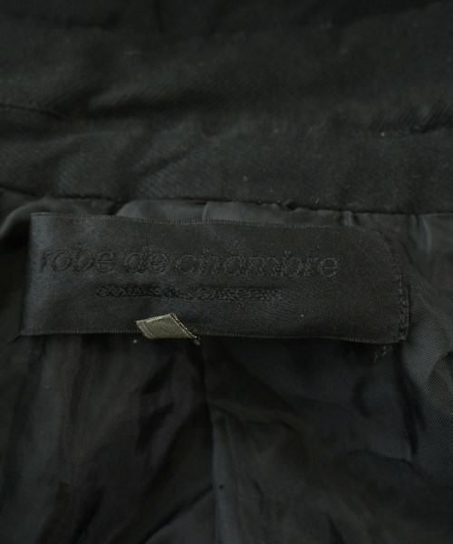 robe de chambre（ローブドシャンブル）カジュアルジャケット 黒 サイズ:M レディース/2200665968037