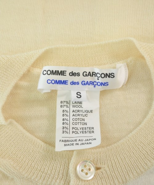 COMME des GARCONS COMME des GARCONS（コムデギャルソンコムデギャルソン）カーディガン ベージュ サイズ:S レディース/2200665968068