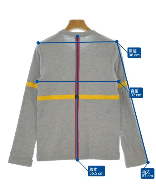 COMME des GARCONS COMME des GARCONS（コムデギャルソンコムデギャルソン）Tシャツ・カットソー グレー サイズ:XS レディース/2200665968181