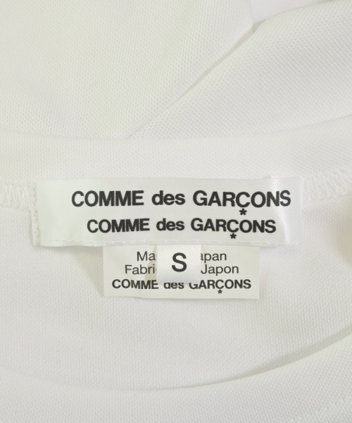 COMME des GARCONS COMME des GARCONS（コムデギャルソンコムデギャルソン）Tシャツ・カットソー 白 サイズ:S レディース/2200665994227
