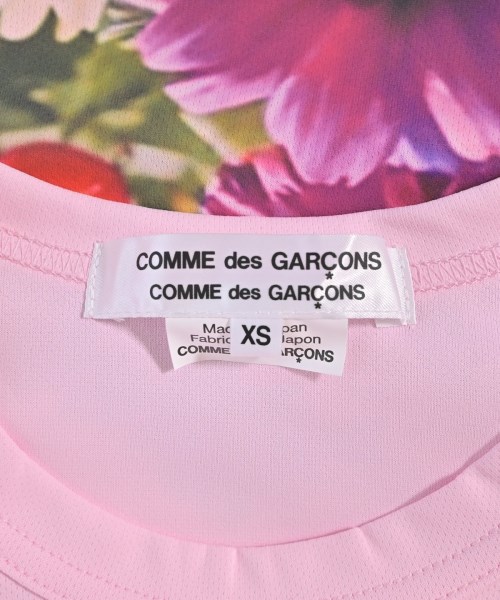 COMME des GARCONS COMME des GARCONS（コムデギャルソンコムデギャルソン）Tシャツ・カットソー ピンク サイズ:XS レディース/2200666074065