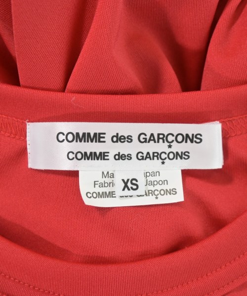 COMME des GARCONS COMME des GARCONS（コムデギャルソンコムデギャルソン）Tシャツ・カットソー 赤 サイズ:XS レディース/2200666302076