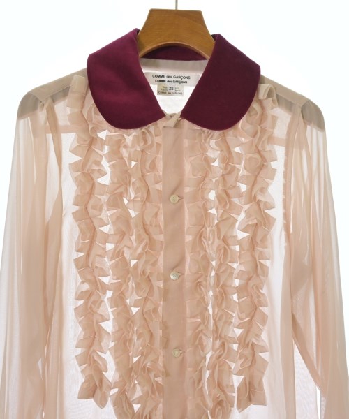 COMME des GARCONS COMME des GARCONS（コムデギャルソンコムデギャルソン）カジュアルシャツ ピンク サイズ:XS レディース/2200666313034