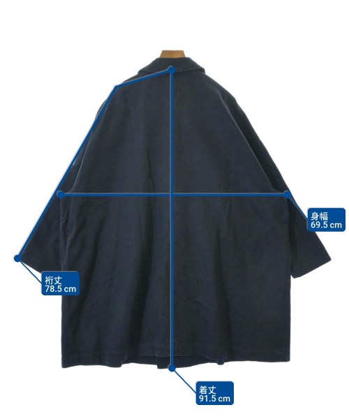COMME des GARCONS COMME des GARCONS（コムデギャルソンコムデギャルソン）コート 紺 サイズ:XS レディース/2200666328052