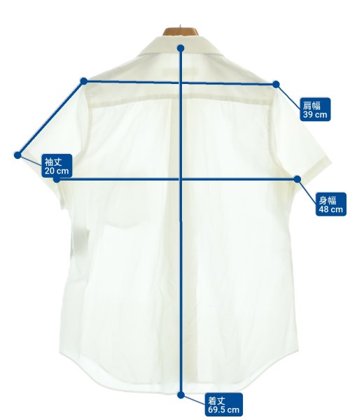 COMME des GARCONS COMME des GARCONS（コムデギャルソンコムデギャルソン）カジュアルシャツ 白 サイズ:M レディース/2200666328182
