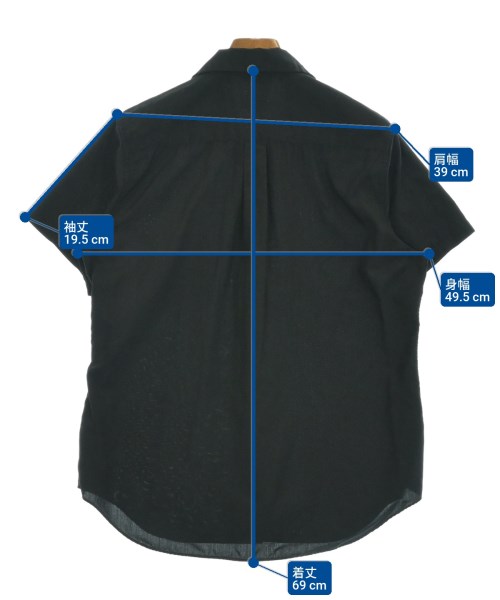 COMME des GARCONS COMME des GARCONS（コムデギャルソンコムデギャルソン）カジュアルシャツ 黒 サイズ:M レディース/2200666328229