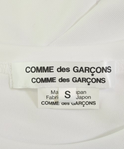 COMME des GARCONS COMME des GARCONS（コムデギャルソンコムデギャルソン）Tシャツ・カットソー 白 サイズ:S レディース/2200666548108