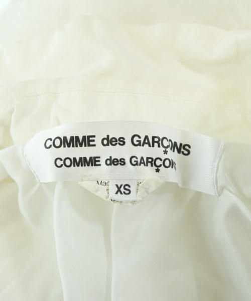 COMME des GARCONS COMME des GARCONS（コムデギャルソンコムデギャルソン）テーラードジャケット 白 サイズ:XS レディース/2200667629011