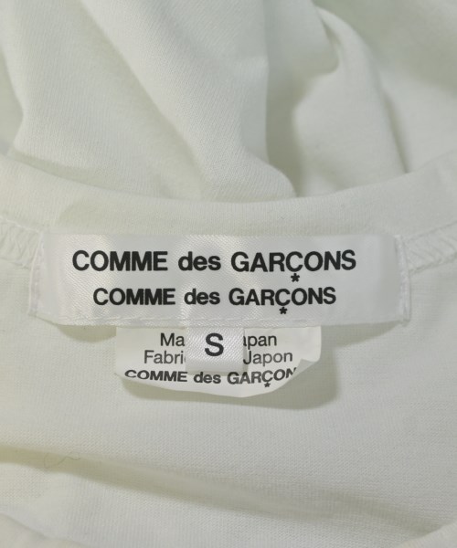 COMME des GARCONS COMME des GARCONS（コムデギャルソンコムデギャルソン）Tシャツ・カットソー 白 サイズ:S レディース/2200667434097