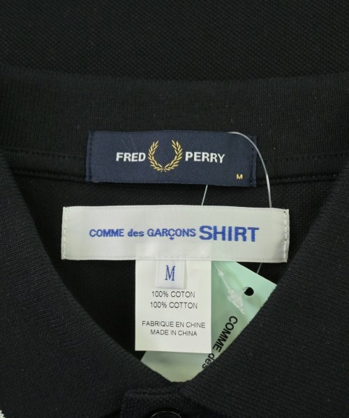 COMME des GARCONS SHIRT（コムデギャルソンシャツ）ポロシャツ 黒 サイズ:M メンズ/2200667496187