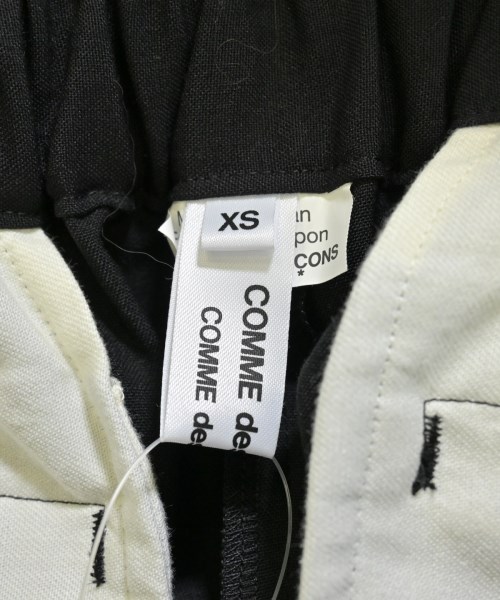 COMME des GARCONS COMME des GARCONS（コムデギャルソンコムデギャルソン）クロップドパンツ 黒 サイズ:XS レディース/2200667575127