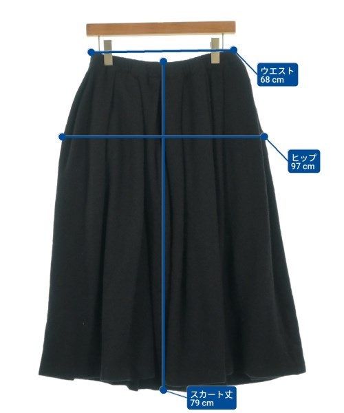 COMME des GARCONS COMME des GARCONS（コムデギャルソンコムデギャルソン）ロング・マキシ丈スカート 黒 サイズ:S レディース/2200667575165