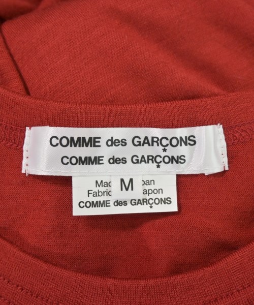 COMME des GARCONS COMME des GARCONS（コムデギャルソンコムデギャルソン）Tシャツ・カットソー 赤 サイズ:M レディース/2200667852082