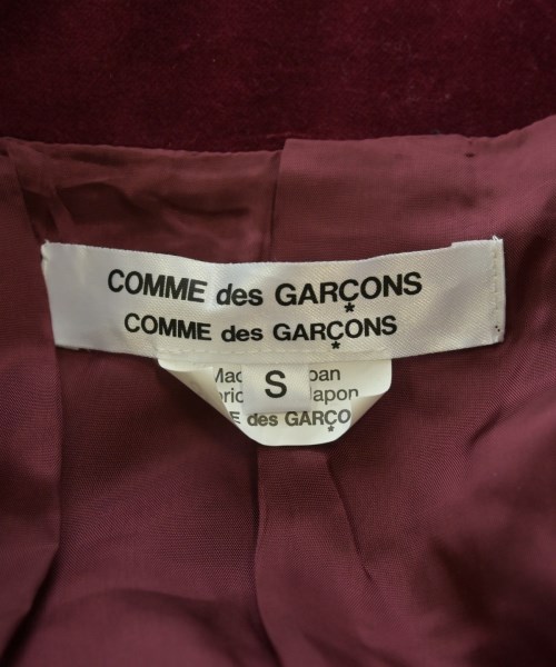 COMME des GARCONS COMME des GARCONS（コムデギャルソンコムデギャルソン）カジュアルジャケット 赤 サイズ:S レディース/2200668280297