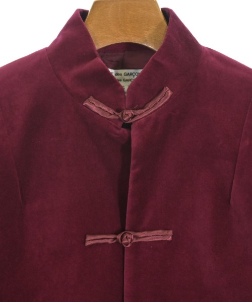 COMME des GARCONS COMME des GARCONS（コムデギャルソンコムデギャルソン）カジュアルジャケット 赤 サイズ:S レディース/2200668280297