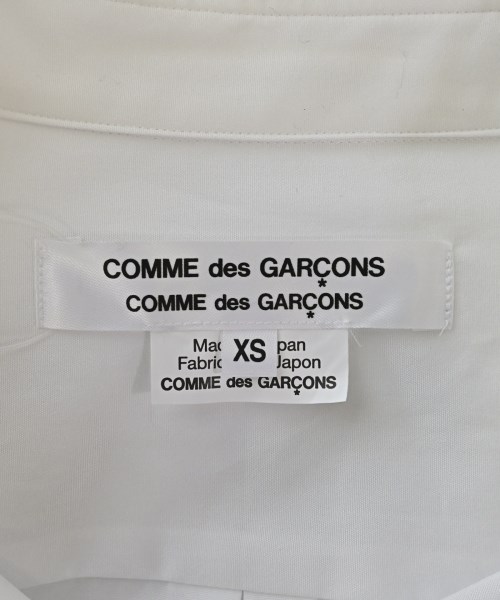 COMME des GARCONS COMME des GARCONS（コムデギャルソンコムデギャルソン）ブラウス 白 サイズ:XS レディース/2200667030237