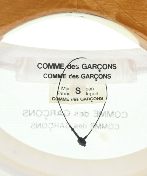 COMME des GARCONS COMME des GARCONS（コムデギャルソンコムデギャルソン）Tシャツ・カットソー 白 サイズ:S レディース/2200668438063