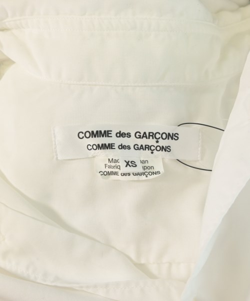 COMME des GARCONS COMME des GARCONS（コムデギャルソンコムデギャルソン）カジュアルシャツ 白 サイズ:XS レディース/2200667468047