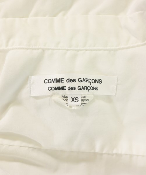 COMME des GARCONS COMME des GARCONS（コムデギャルソンコムデギャルソン）カジュアルシャツ 白 サイズ:XS レディース/2200669418163