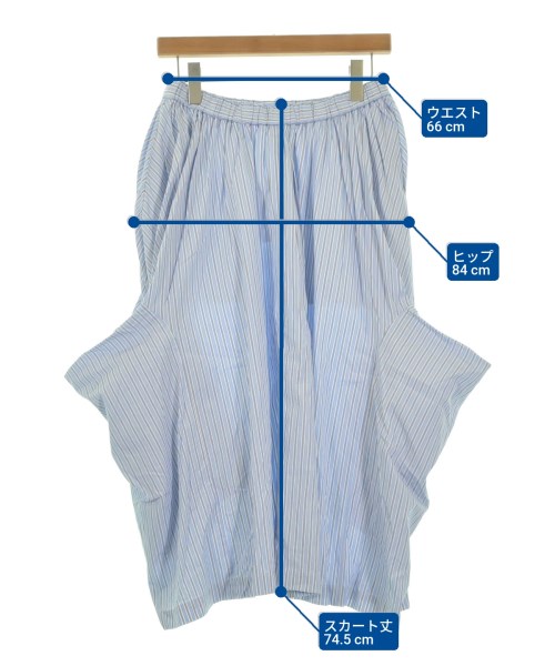 COMME des GARCONS COMME des GARCONS（コムデギャルソンコムデギャルソン）ロング・マキシ丈スカート 青 サイズ:S レディース/2200669831054
