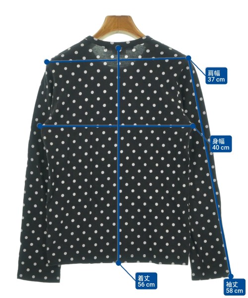 COMME des GARCONS COMME des GARCONS（コムデギャルソンコムデギャルソン）Tシャツ・カットソー 黒 サイズ:S レディース/2200667708150