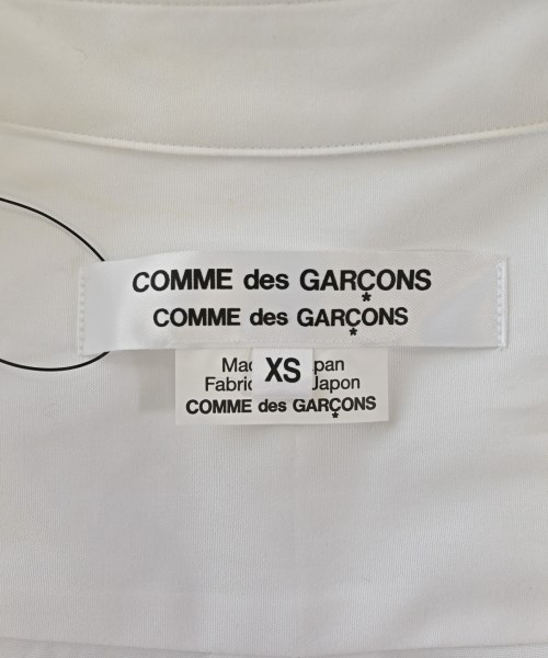 COMME des GARCONS COMME des GARCONS（コムデギャルソンコムデギャルソン）ブラウス 白 サイズ:XS レディース/2200670454280