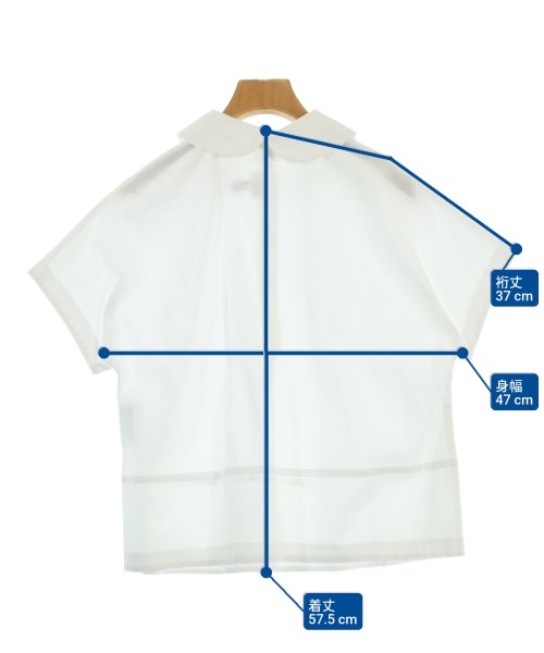 COMME des GARCONS COMME des GARCONS（コムデギャルソンコムデギャルソン）ブラウス 白 サイズ:XS レディース/2200670740086