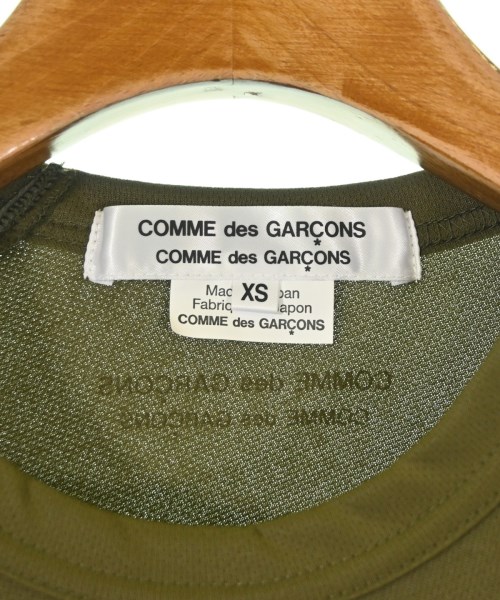 COMME des GARCONS COMME des GARCONS（コムデギャルソンコムデギャルソン）Tシャツ・カットソー カーキ サイズ:XS レディース/2200668215206