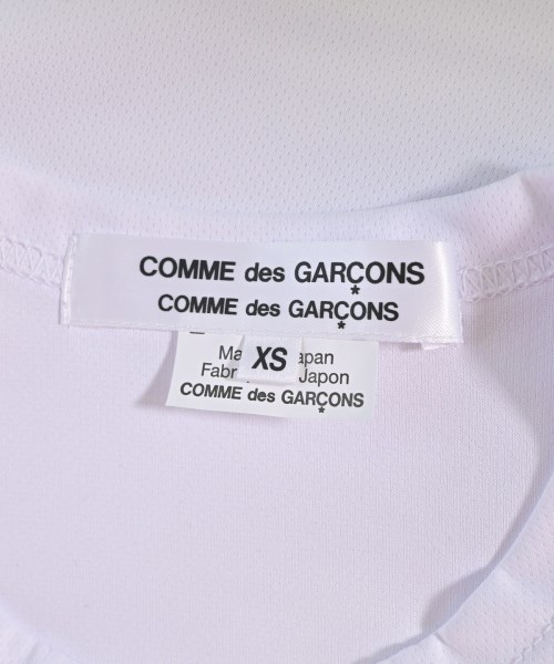 COMME des GARCONS COMME des GARCONS（コムデギャルソンコムデギャルソン）Tシャツ・カットソー 白 サイズ:XS レディース/2200668215244