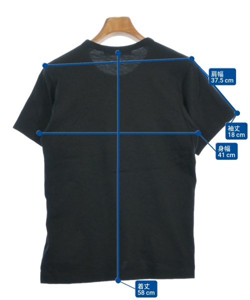 COMME des GARCONS COMME des GARCONS（コムデギャルソンコムデギャルソン）Tシャツ・カットソー 黒 サイズ:S レディース/2200671725143