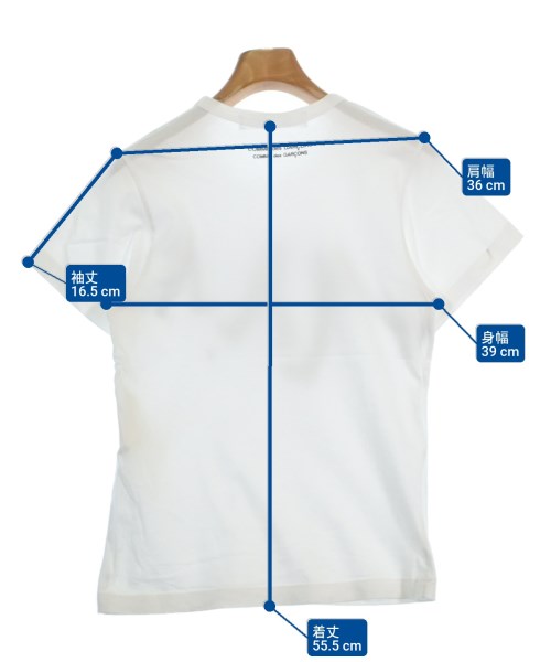 COMME des GARCONS COMME des GARCONS（コムデギャルソンコムデギャルソン）Tシャツ・カットソー 白 サイズ:-(XS位) レディース/2200671725150