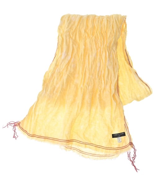 COMME des GARCONS HOMME HOMME(コムデギャルソンオムオム)マフラー 黄 サイズ:-/2200665893636