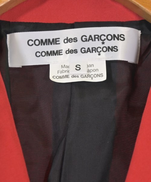 COMME des GARCONS COMME des GARCONS（コムデギャルソンコムデギャルソン）カジュアルジャケット 赤 サイズ:S レディース/2200728723092