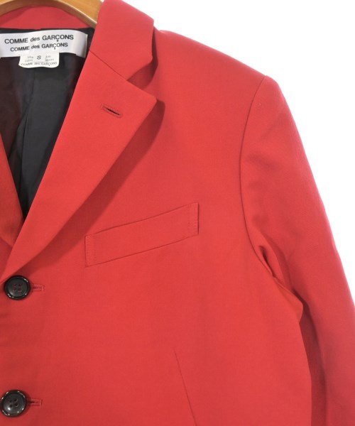 COMME des GARCONS COMME des GARCONS（コムデギャルソンコムデギャルソン）カジュアルジャケット 赤 サイズ:S レディース/2200728723092