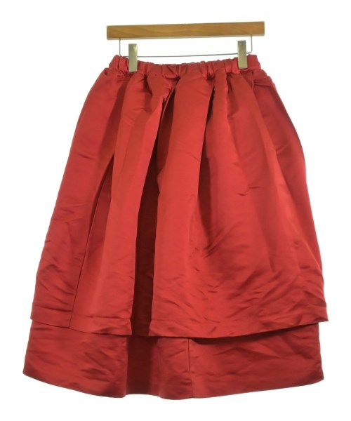 COMME des GARCONS COMME des GARCONS（コムデギャルソンコムデギャルソン）ひざ丈スカート 赤 サイズ:XS レディース/2200724922024