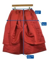 COMME des GARCONS COMME des GARCONS（コムデギャルソンコムデギャルソン）ひざ丈スカート 赤 サイズ:XS レディース/2200724922024