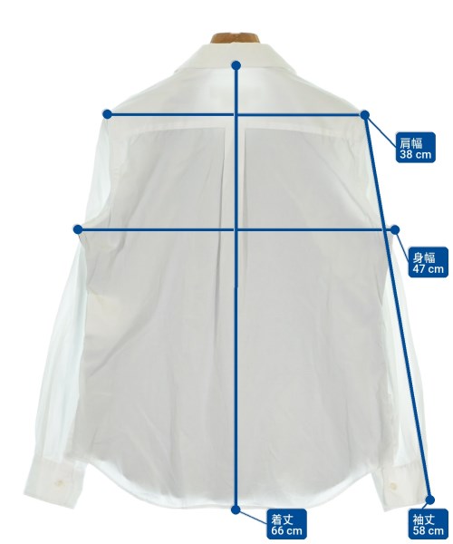 COMME des GARCONS COMME des GARCONS（コムデギャルソンコムデギャルソン）ブラウス 白 サイズ:S レディース/2200724293032