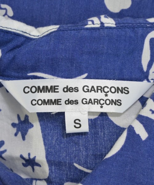 COMME des GARCONS COMME des GARCONS（コムデギャルソンコムデギャルソン）シャツワンピース 青 サイズ:S レディース/2200724293056