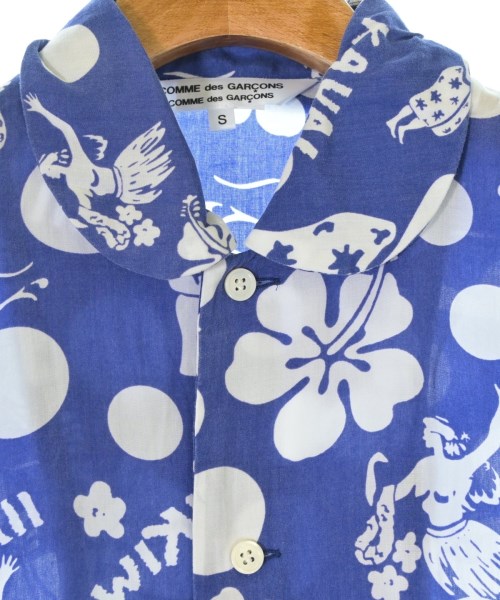 COMME des GARCONS COMME des GARCONS（コムデギャルソンコムデギャルソン）シャツワンピース 青 サイズ:S レディース/2200724293056