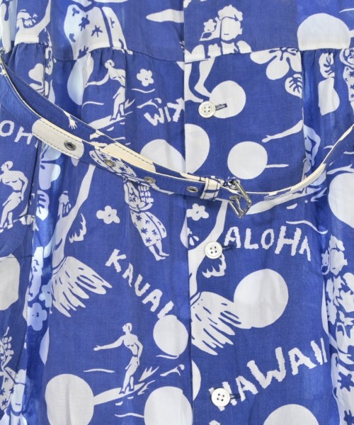 COMME des GARCONS COMME des GARCONS（コムデギャルソンコムデギャルソン）シャツワンピース 青 サイズ:S レディース/2200724293056
