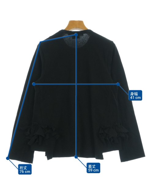COMME des GARCONS COMME des GARCONS（コムデギャルソンコムデギャルソン）Tシャツ・カットソー 黒 サイズ:XS レディース/2200730123026