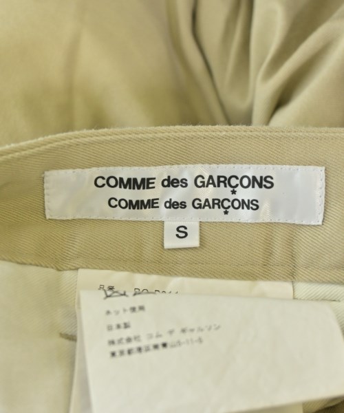 COMME des GARCONS COMME des GARCONS（コムデギャルソンコムデギャルソン）チノパン ベージュ サイズ:S レディース/2200731690121