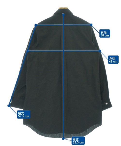 COMME des GARCONS COMME des GARCONS（コムデギャルソンコムデギャルソン）カジュアルシャツ 黒 サイズ:XS レディース/2200723716082
