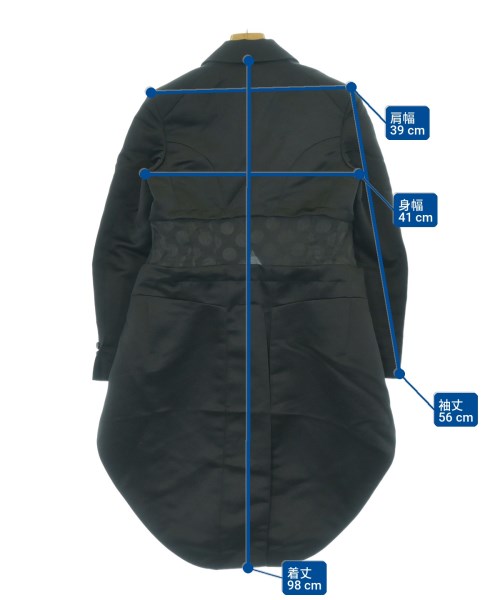 COMME des GARCONS COMME des GARCONS（コムデギャルソンコムデギャルソン）ジャケット 黒 サイズ:XS レディース/2200732846039