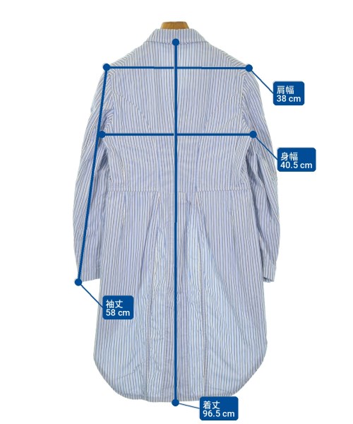 COMME des GARCONS COMME des GARCONS（コムデギャルソンコムデギャルソン）カジュアルジャケット 青 サイズ:XS レディース/2200733907067